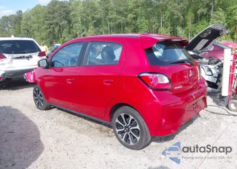 2023 Mitsubishi Mirage Black Edition/Ralliart/Se из США, поврежденный, VIN ML32AWHJ5PH003481